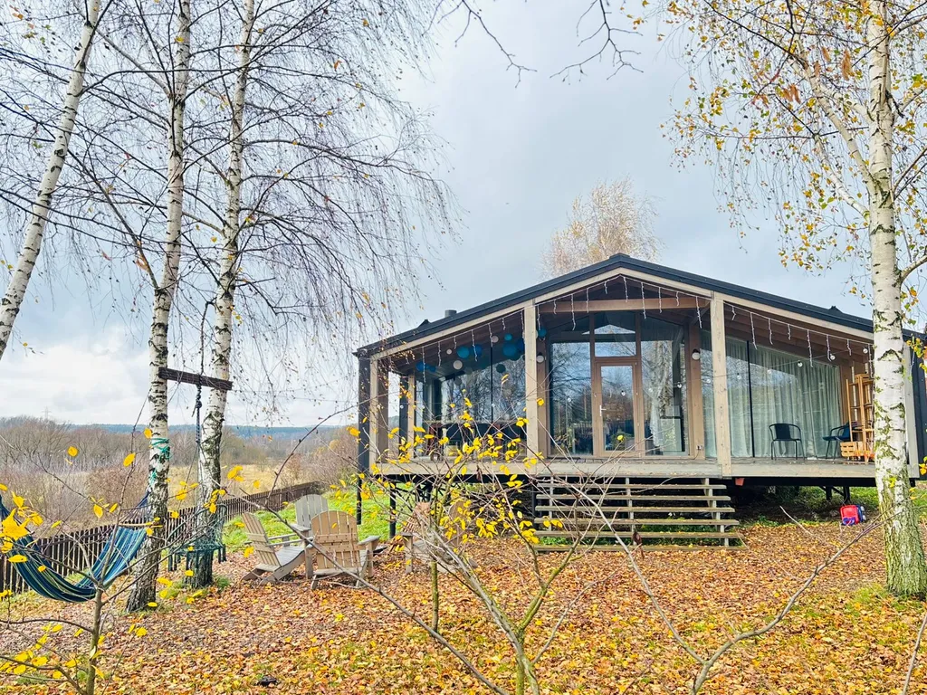 Коттедж Дом на берегу реки, Коломна — Елино