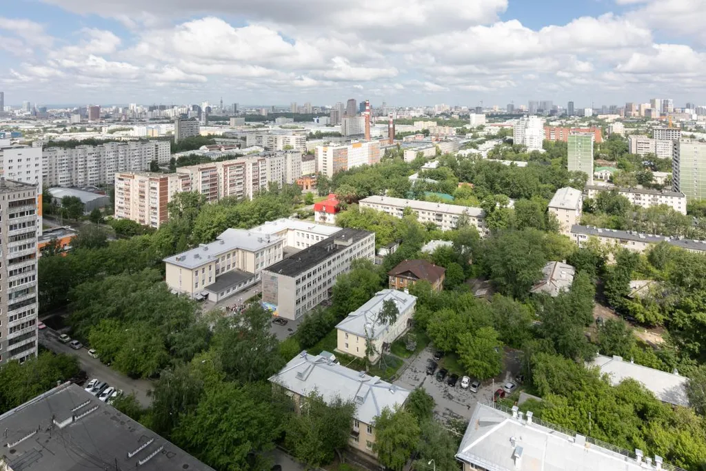 Квартира Квартира Уютная студия в ЖК Эврика, УПИ, УрФУ, ЦК Урал — Екатеринбург