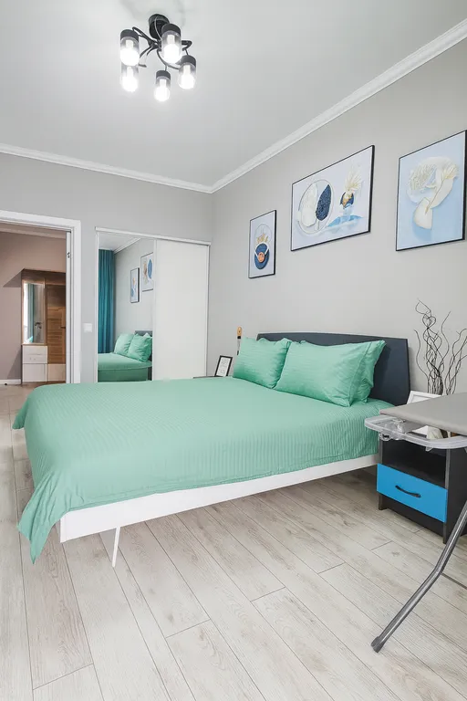 Апартамент с красивым балконом