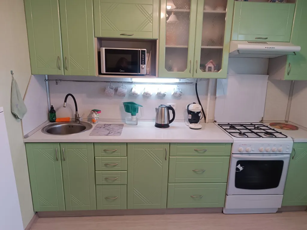 Квартира с вкусным кофе около рынка Лагуна готова принять 1-ых гостей