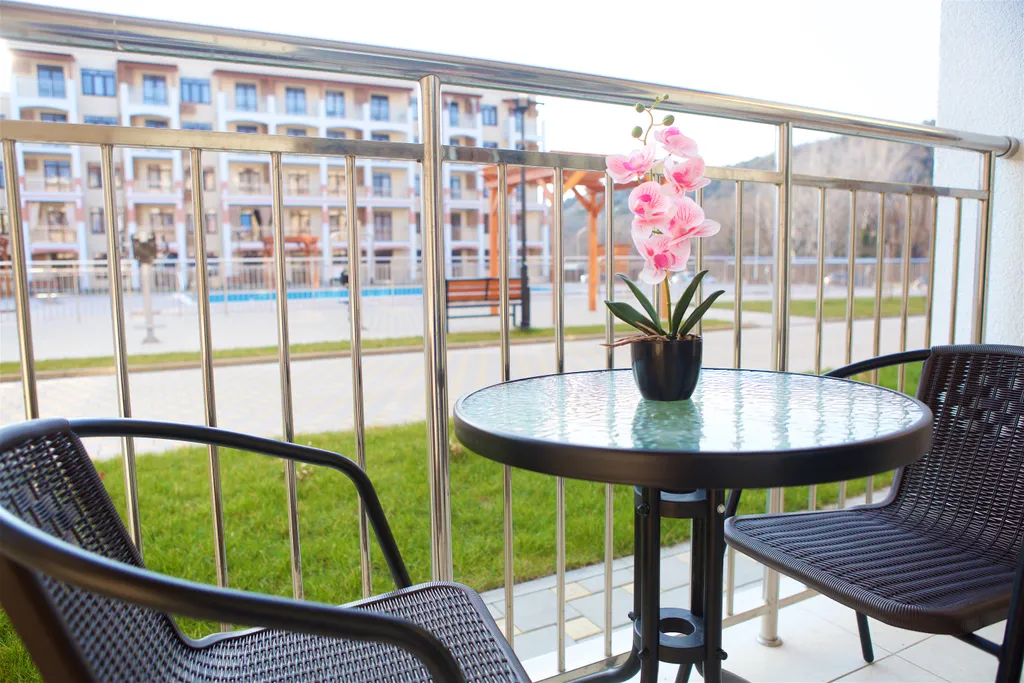 4 Евро 3 квартира с бассейном на 6 человек