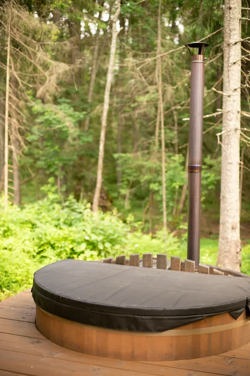 Дом в лесу - с фурако