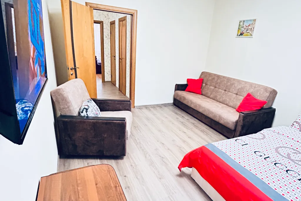 2-комнатные апартаменты с видом на стадион и парк Краснодар