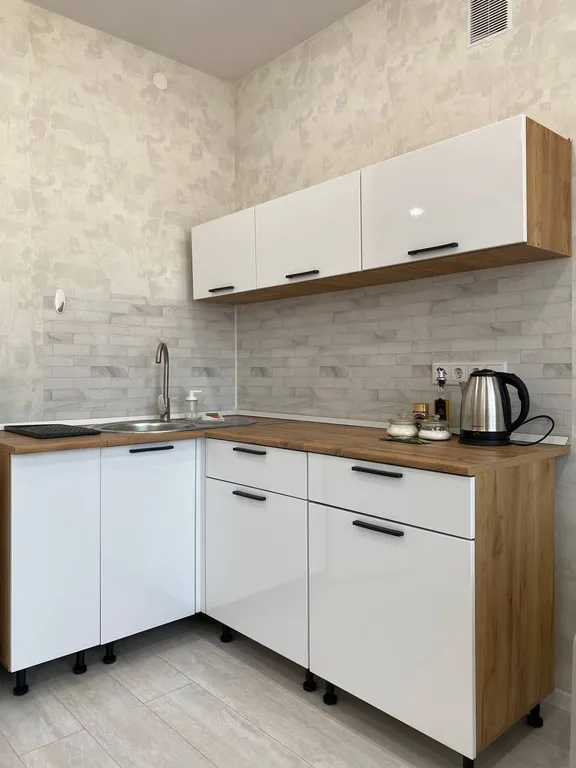 Уютная студия с видом на горы