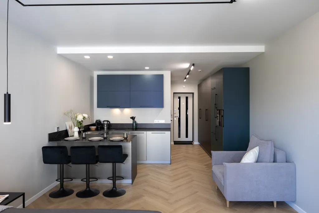 Квартира Квартира Уютная студия — Светлогорск