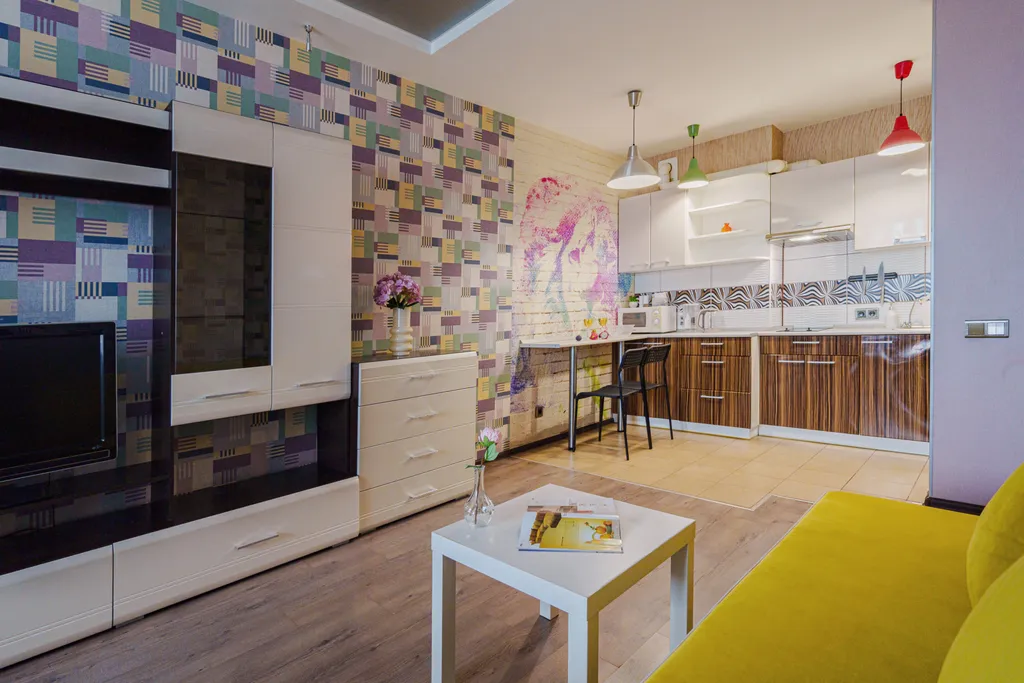 Уютная современная студия в микрорайоне ГГМ рядом с СОК Юпитер