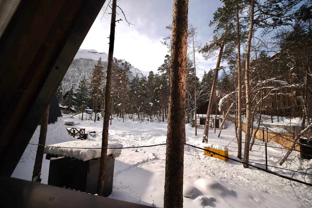 Шале с мангалом