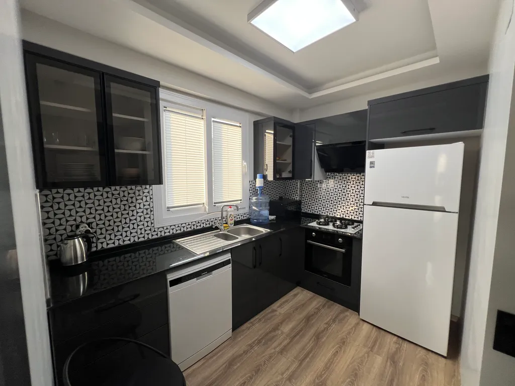 Новая уютная квартира в пляжном районе Арпачбахшиш