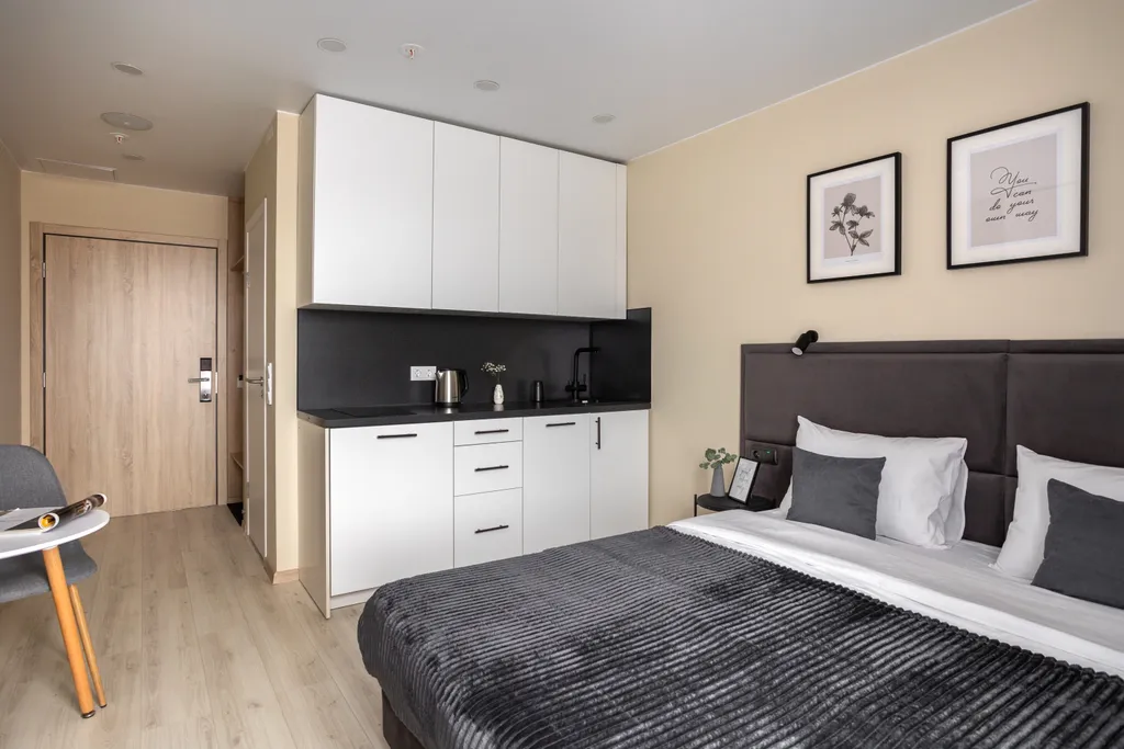 Квартира Уютные апартаменты рядом с метро — Санкт-Петербург