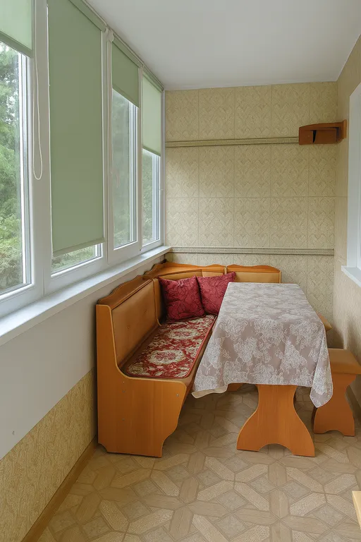 Квартира Просторная 3-комнатная квартира в удобном месте — Алушта