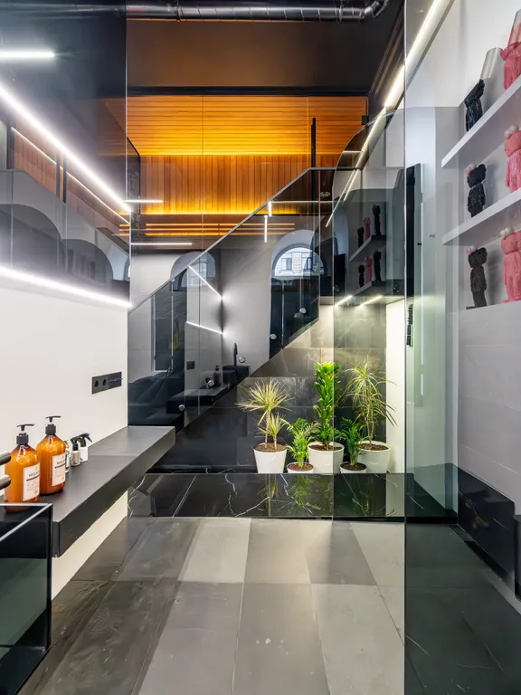 Квартира Квартира с авторским дизайном камином, сауной и кондиционером — Санкт-Петербург