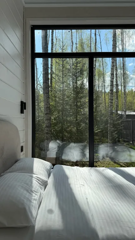 Коттедж Панорамный дом в окружении леса с сауной и чаном — Семеновское