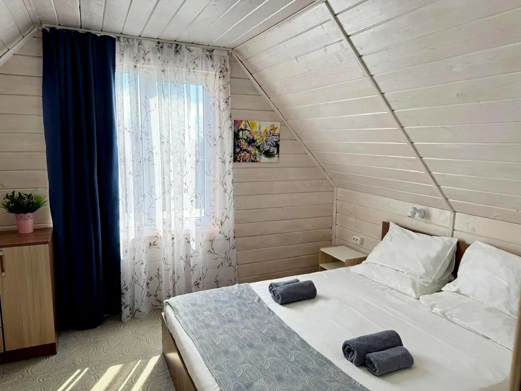 1 Деревянный дом для отдыха 6 гостей