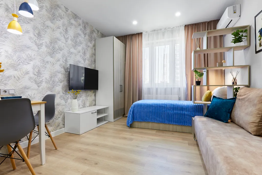 Квартира Квартира Студия в ЖК Парк у Дома 1 мин от парка — Краснодар