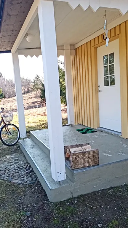 Дом в Карелии с печью-камином и видом на лес