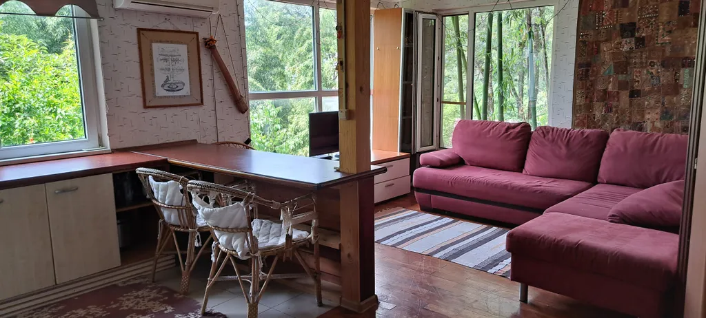 Дом в бамбуках в 500 метрах от моря