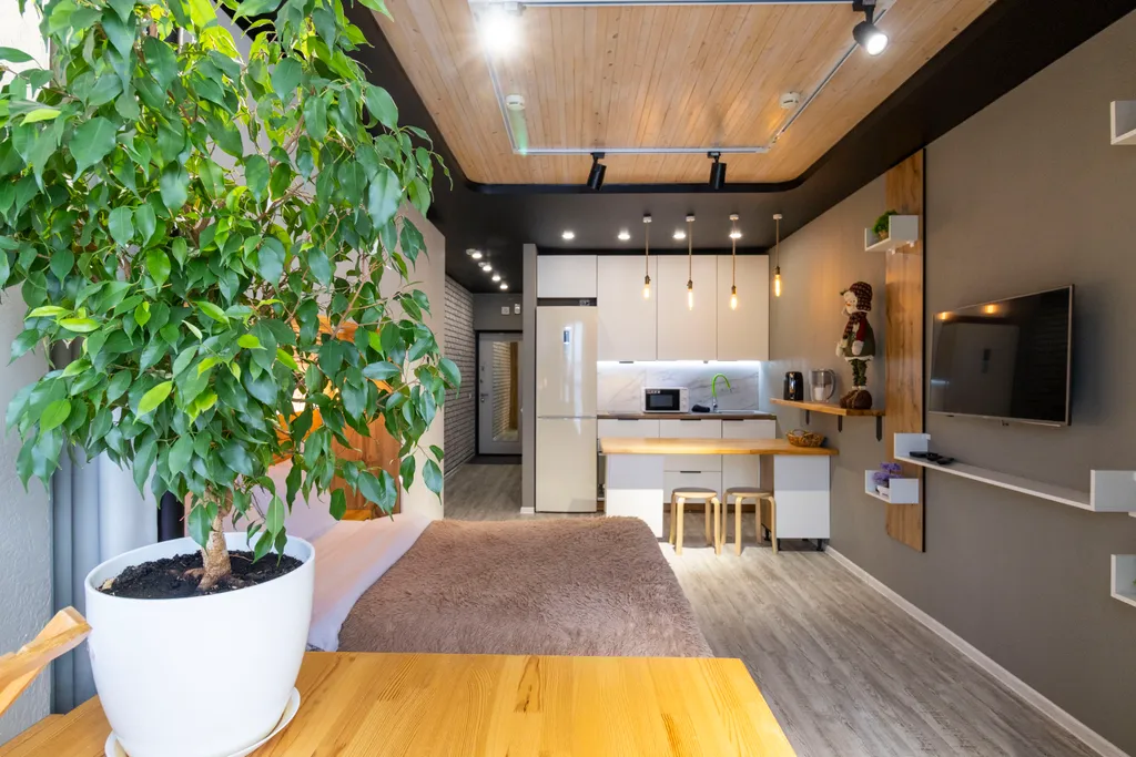 Дизайнерская видовая студия на 26 этаже