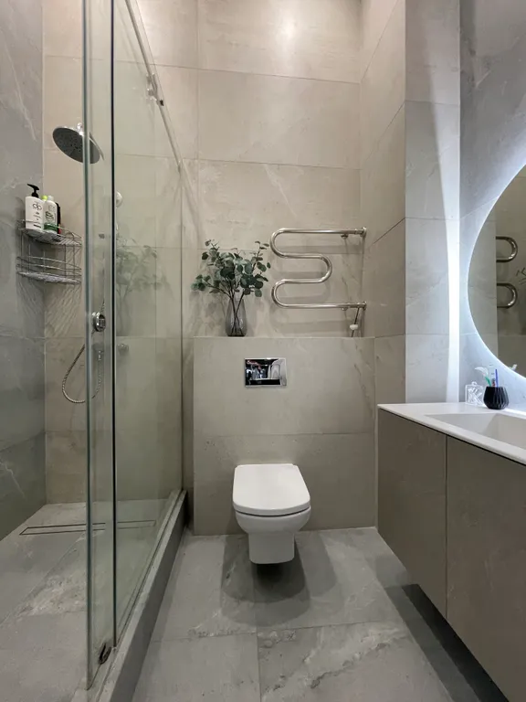 Квартира-пентхаус с высокими потолками