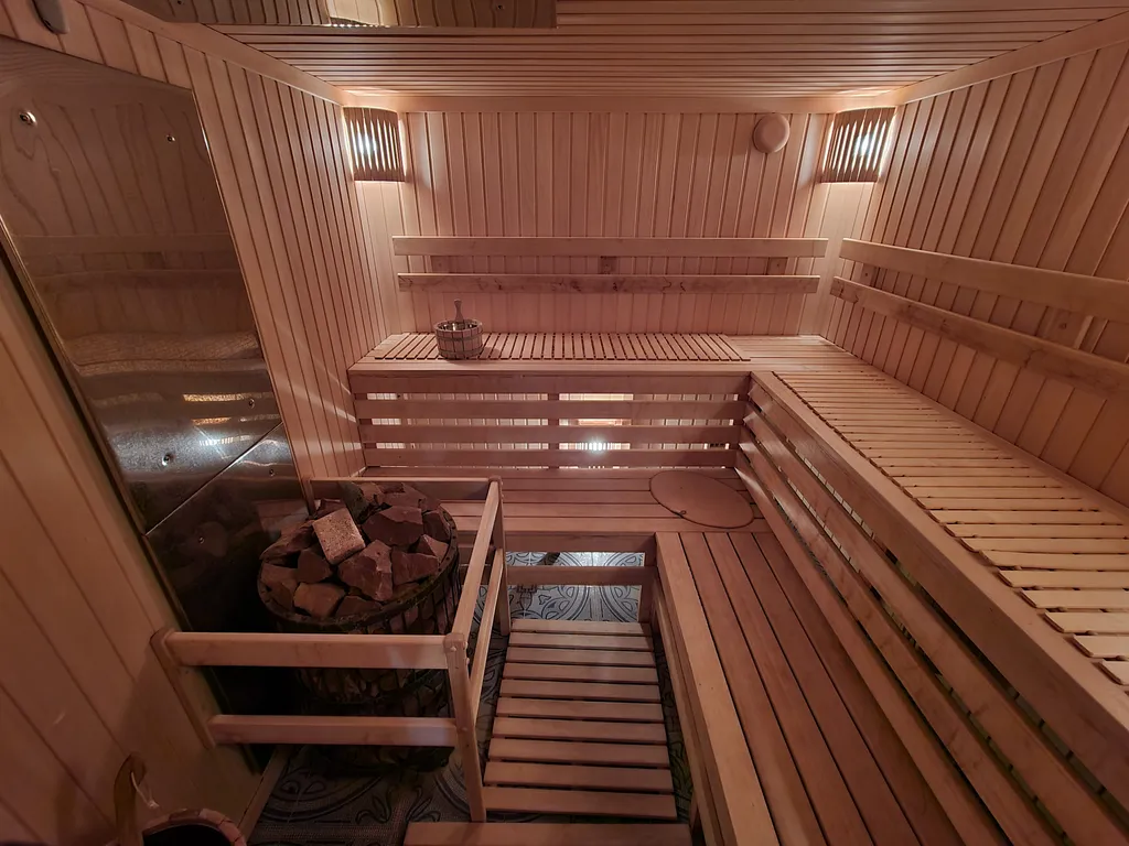 Уютный дом с финской сауной на территории заповедника