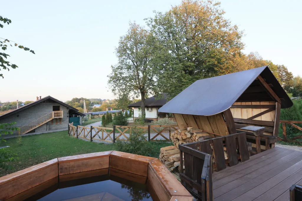 Коттедж Шале с чаном