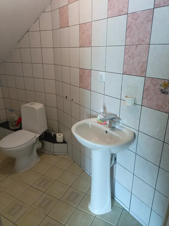 Большой дом с бассейном, просторным залом беседкой и детским домиком