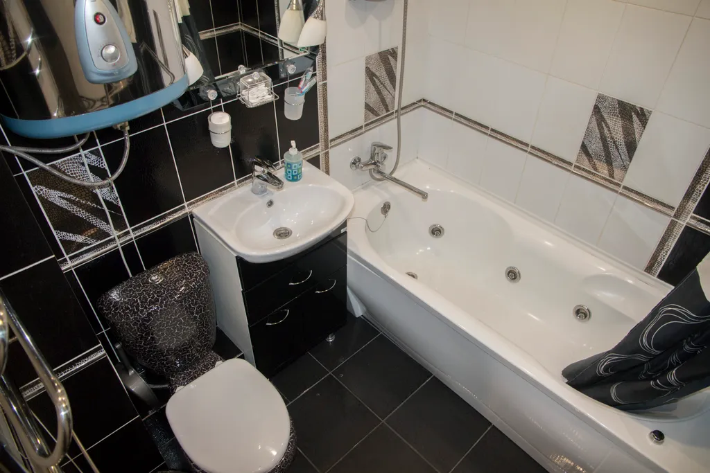 Однокомнатная с джакузи и теплыми полами