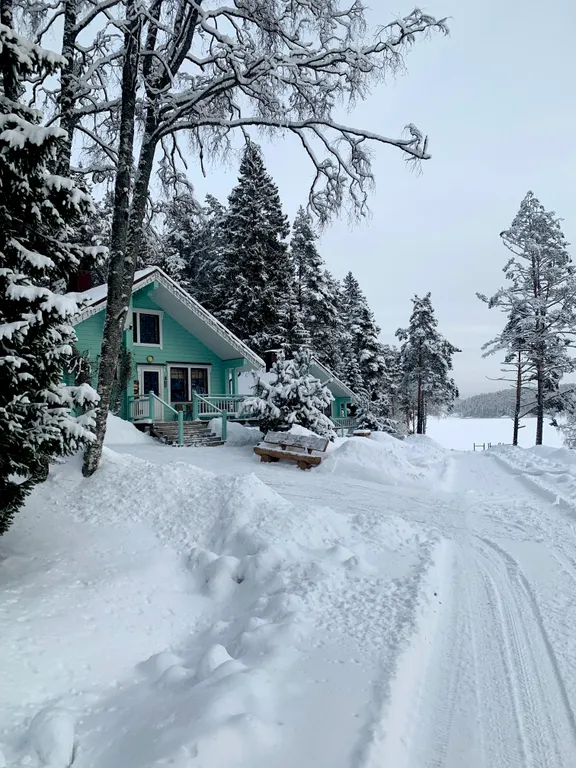Уютный домик на берегу Ладожского озера дом 1
