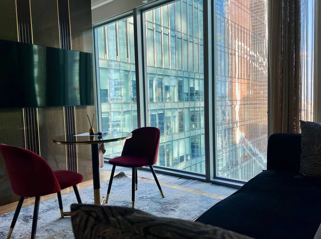 Шикарный city view с панорамными окнами Москва-Сити