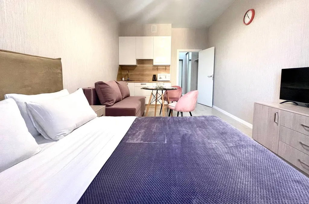 Квартира Квартира Студия в ЖК Салют у метро Звёздная — Санкт-Петербург