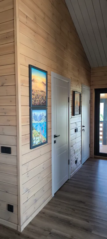 Современный 2-комнатный дом на слиянии рек Тихий берег