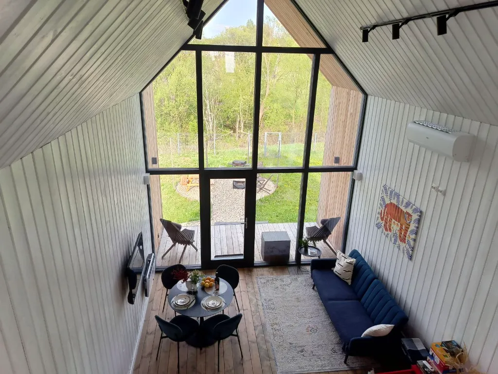 Уютный дом барн у водохранилища