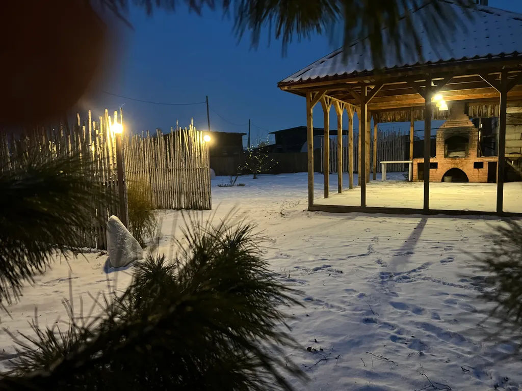 Дом с баней и чаном