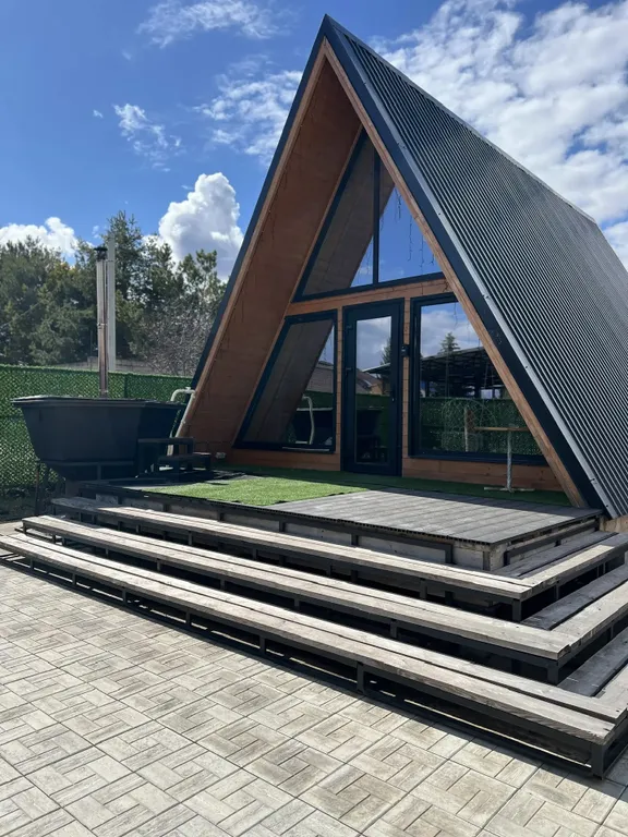 Коттедж 52m2 — чан, кухня, Wi-Fi