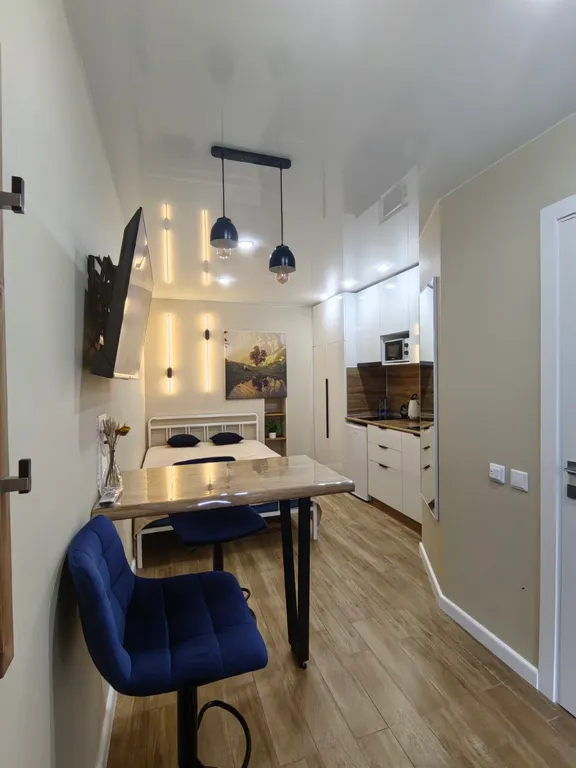 Красивая, уютная студия mira ii