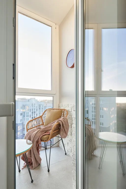 Квартира Квартира у моря Небо с  дизайнерским ремонтом, в современном ЖК. — Пионерский