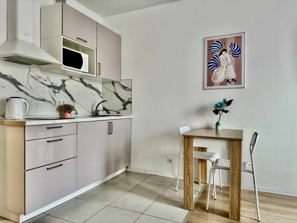 Квартира Тёплая студия у метро Котельники, 1 минута — Котельники