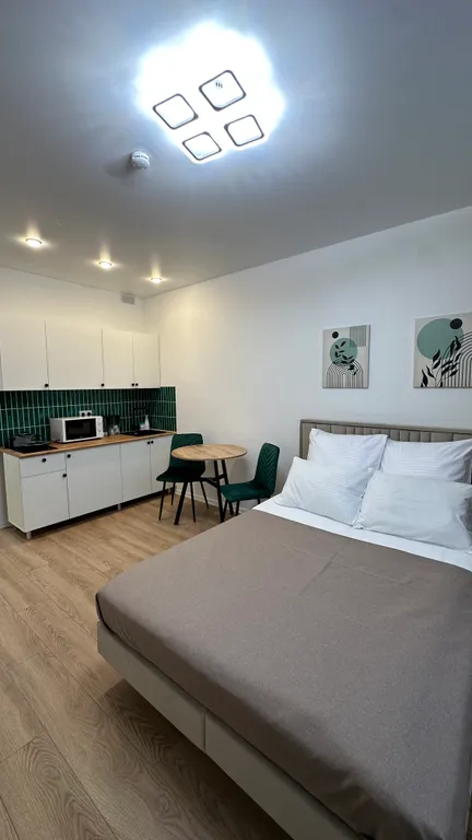 Просторная студия в новом ЖК в 15 минутах до центра города