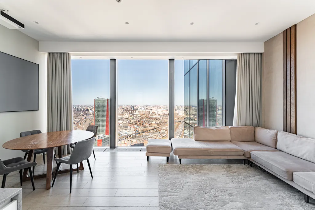 Квартира Luna Sky 57 этаж — аренда посуточно в Москва