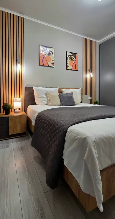 Квартира Двухкомнатные апартаменты ЛОФТ видом на фонтан — аренда посуточно в Ставрополь