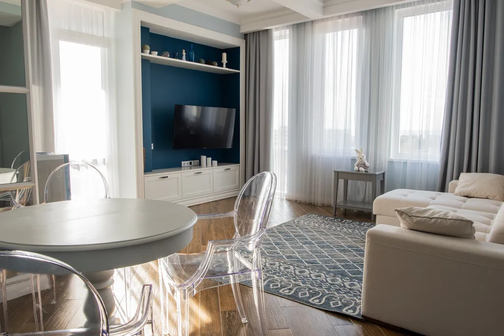 Апартаменты с видом на море в центре Адлера