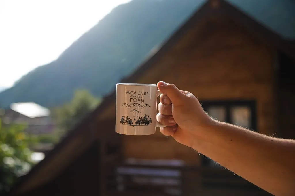 Аутентичный номер standard с балконом, видом на горы, с ванной, №4