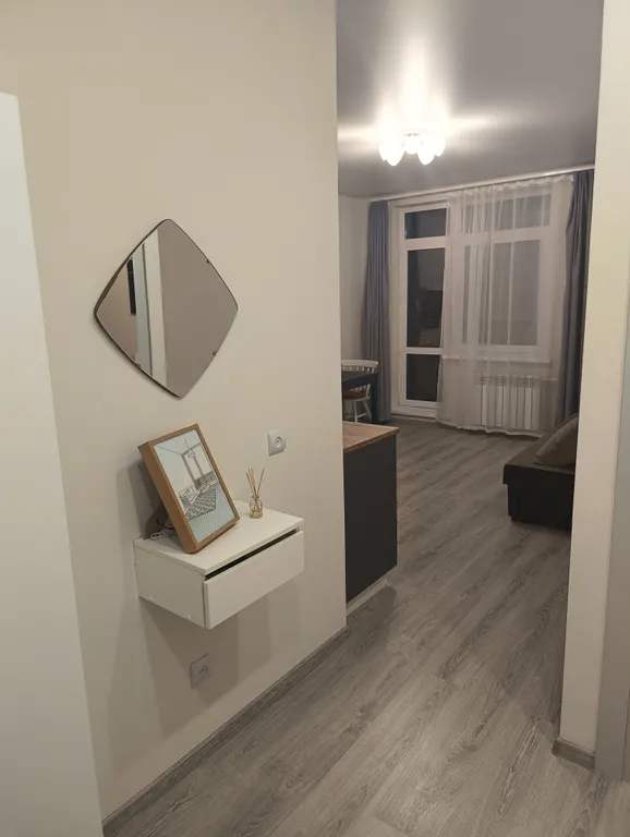 Однокомнатная квартира комфорт класса на 16 этаже с видом на реку Обь