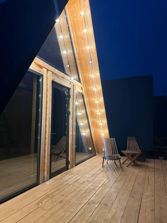 Коттедж Треугольный дом на берегу реки — аренда посуточно в Самара