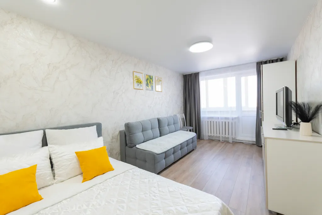 Уютная квартира с дизайнерским ремонтом в тихом районе