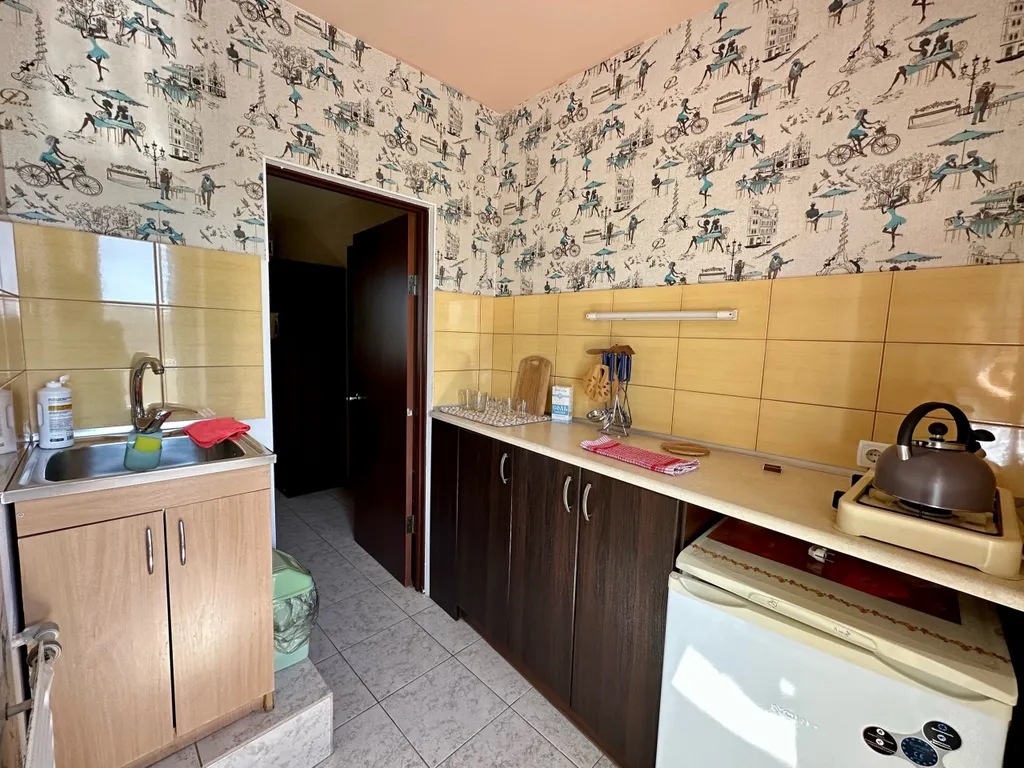 Однокомнатная в центре города с верандой