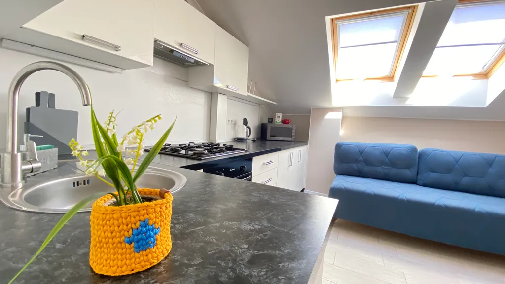 Квартира Квартира Мансарда без балкона — Геленджик