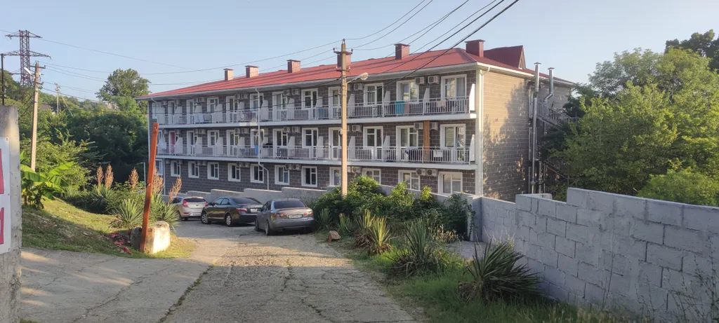 Студия с видом на море с обновленным ремонтом