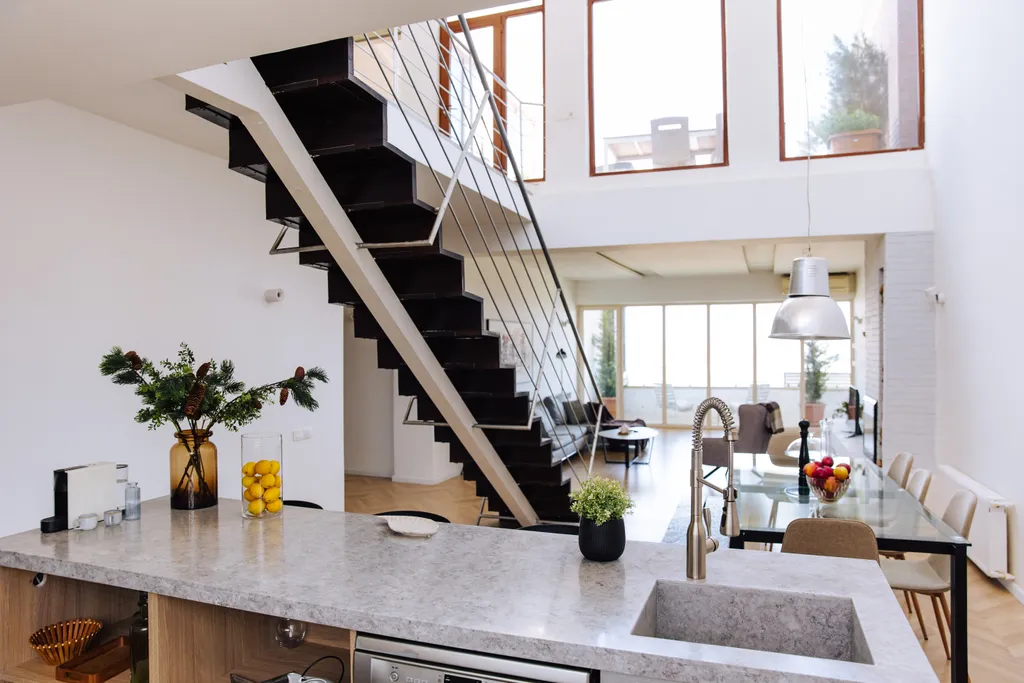 Пентхаус с видом на город