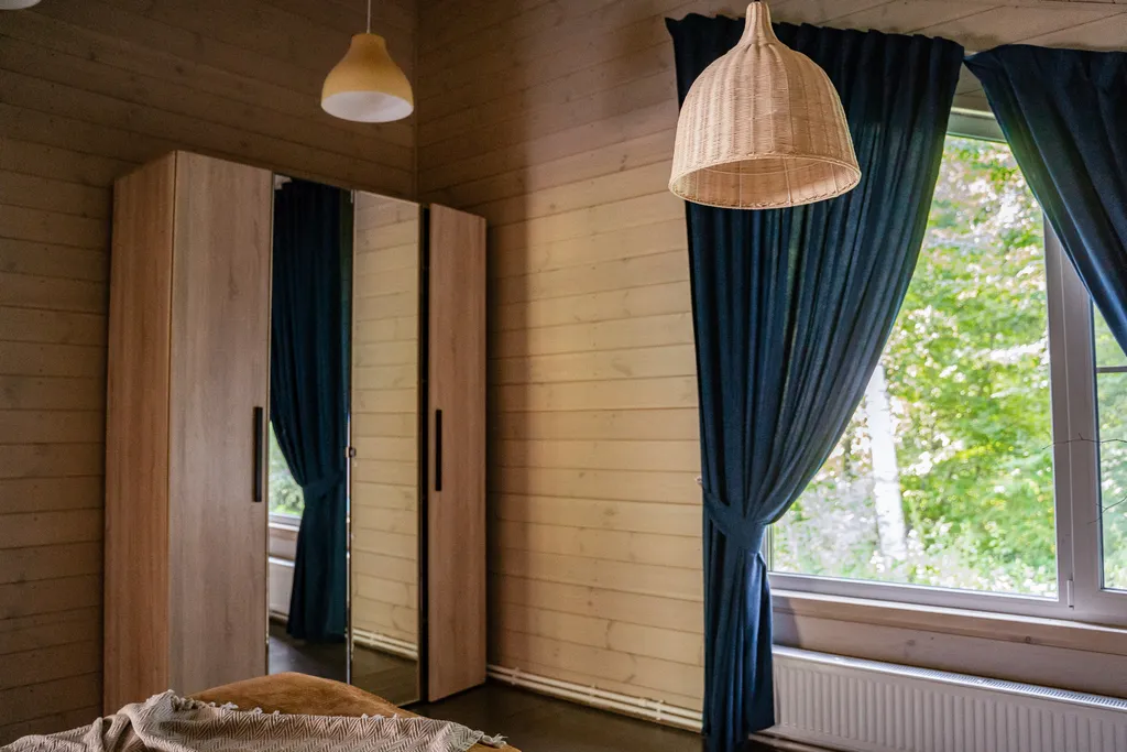 Коттедж Дом в лесу Нарская заимка с баней — Рогово