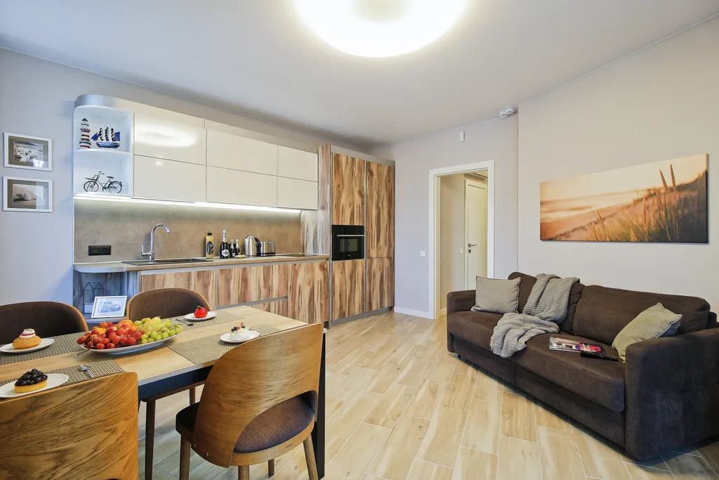 Квартира Апартаменты с балконом — Зеленоградск